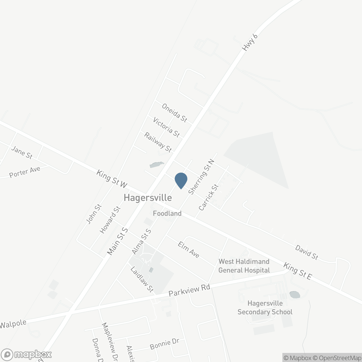 16 ALMA Street N, Hagersville, Ontario N0A 1H0